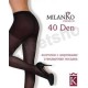 Женские шелковистые колготки 40 DEN с шортиками MilanKo