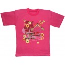 Футболка однотонная, с принтом Самый лучший ребенок, для девочек