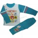 Комплект пижама для мальчика с принтом "Я люблю тачки, футбол и девчонок" "ANGRY BIRDS"