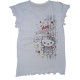 Нарядная однотонная футболка для девочки с принтом Day dreamer