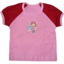 Футболка для девочки из кулирки с различным принтом